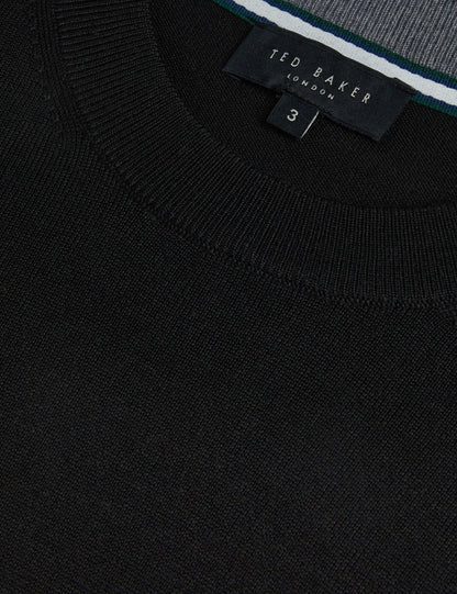 Ted Baker Carnby Pure Wool Crew Neck Jumper