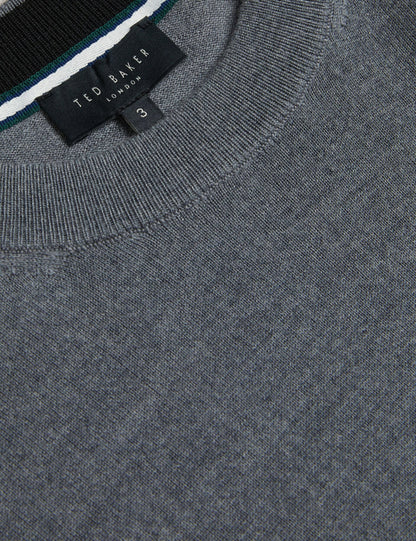 Ted Baker Carnby Pure Wool Crew Neck Jumper