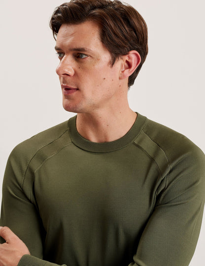 Ted Baker Maywo Saddle Shoulder Crew Neck Jumper