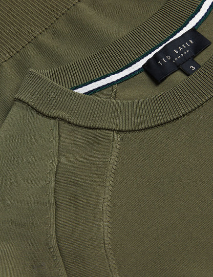 Ted Baker Maywo Saddle Shoulder Crew Neck Jumper