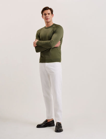 Ted Baker Maywo Saddle Shoulder Crew Neck Jumper