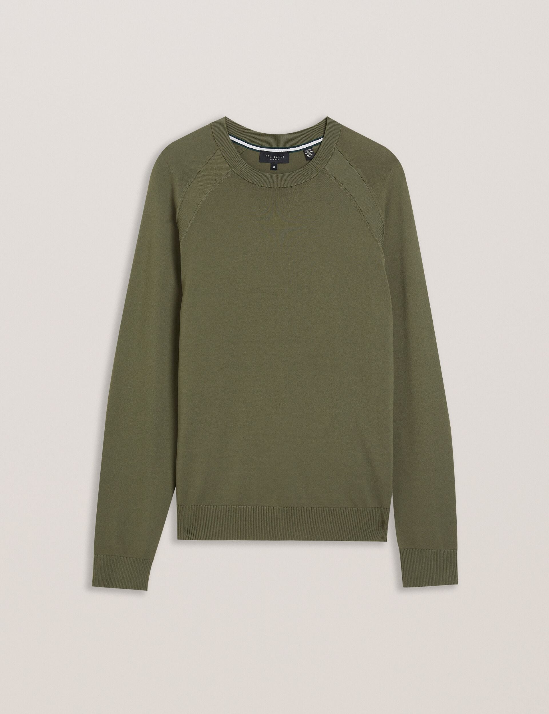 Ted Baker Maywo Saddle Shoulder Crew Neck Jumper