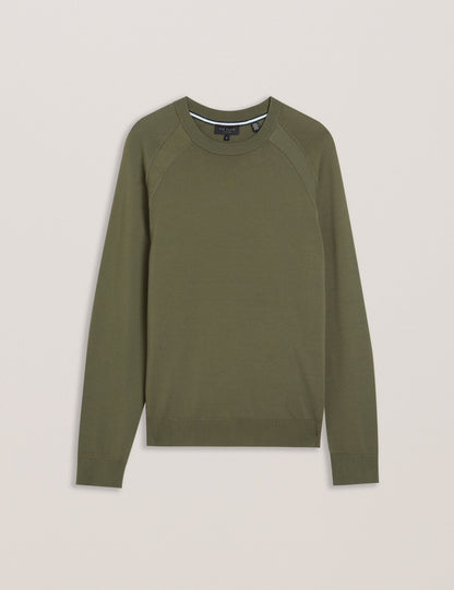 Ted Baker Maywo Saddle Shoulder Crew Neck Jumper
