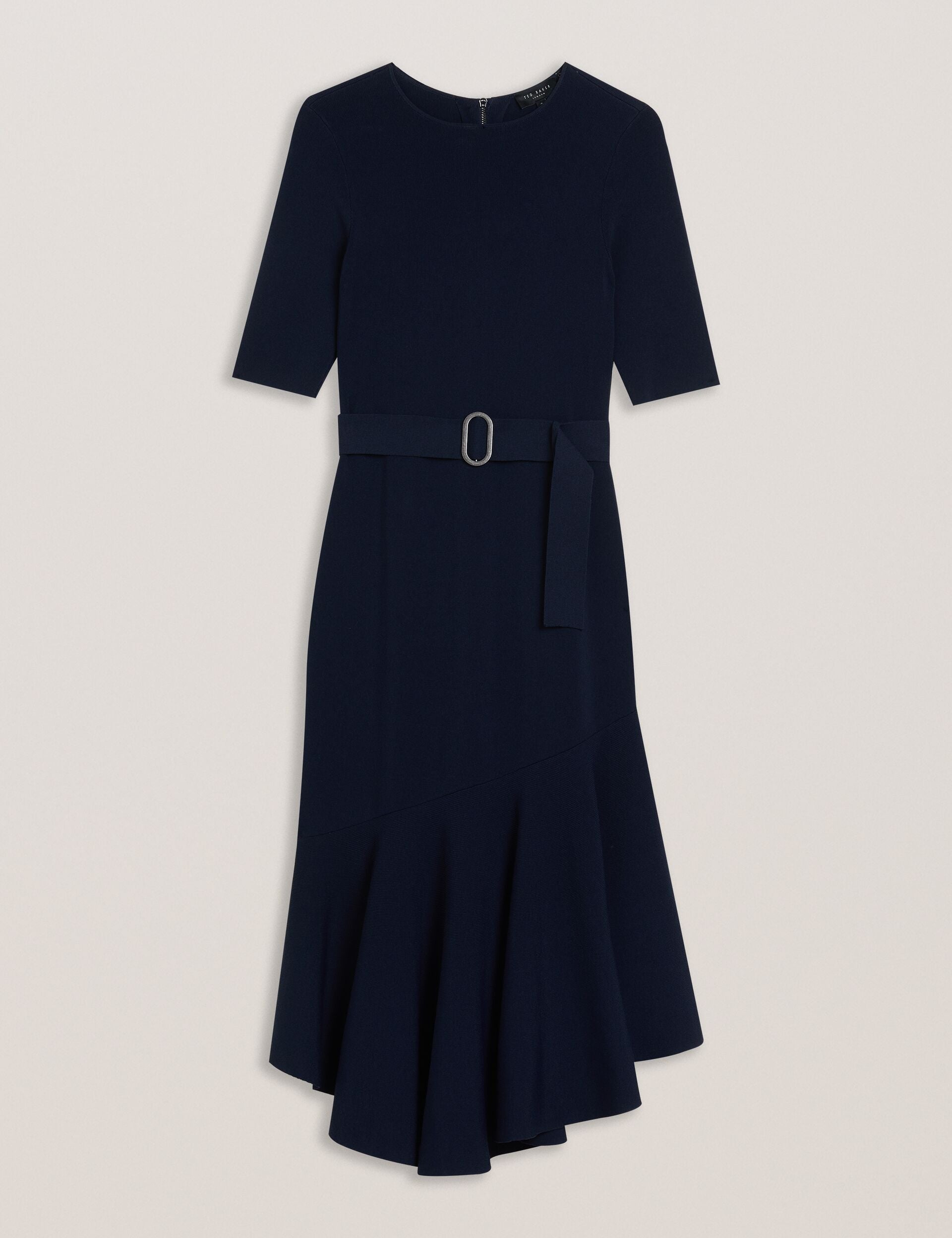 Ted Baker Samalee Flippy Hem Knitted Midi Dress Women's
