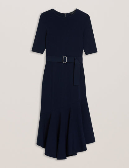 Ted Baker Samalee Flippy Hem Knitted Midi Dress Women's