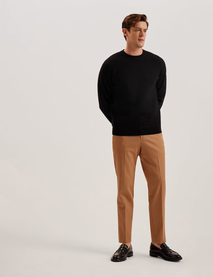 Ted Baker Olmste Boucle Wool Blend Crew Neck Jumper