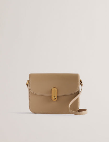 Ted Baker Kkayli Polished Leather Crossbody Satchel Bag Women's