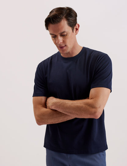 Ted Baker Kornka Short Sleeve Relaxed Fit Cotton Tshirt