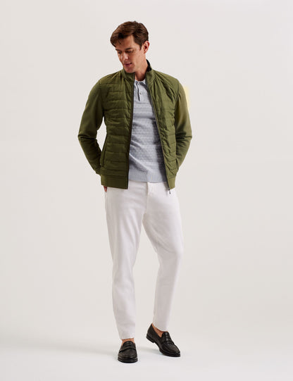 Ted Baker Entil Long Sleeve Quilted Zipup Gilet
