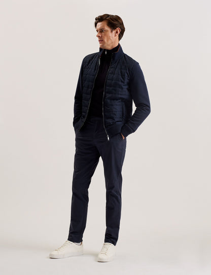 Ted Baker Entil Long Sleeve Quilted Zipup Gilet