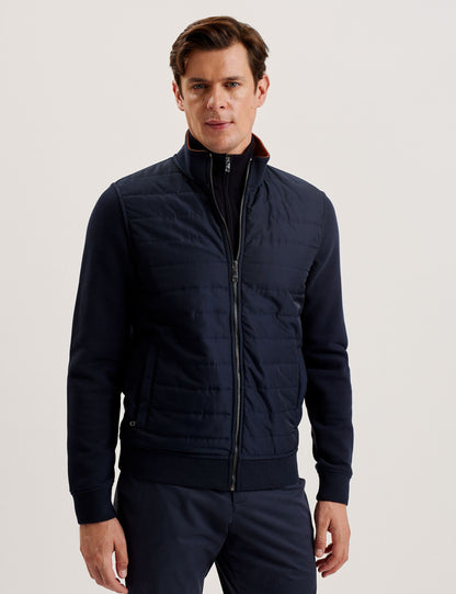 Ted Baker Entil Long Sleeve Quilted Zipup Gilet