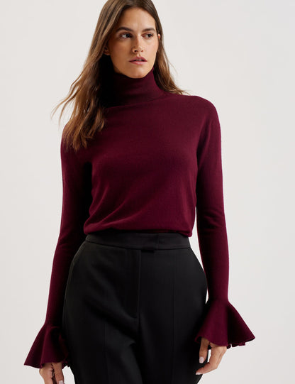 Ted Baker Tamsenn Roll Neck Wool Cashmere Jumper Women's
