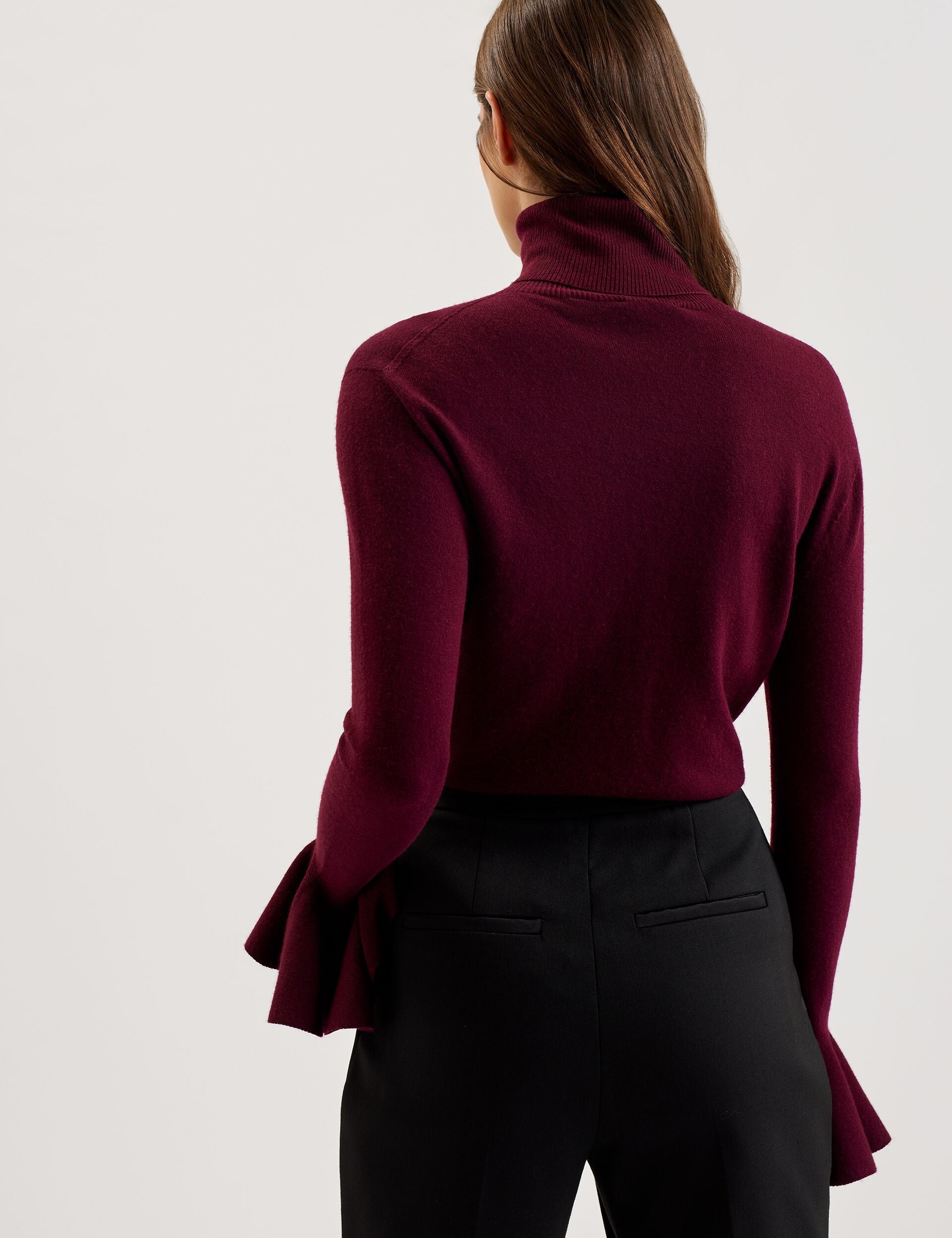 Ted Baker Tamsenn Roll Neck Wool Cashmere Jumper Women's