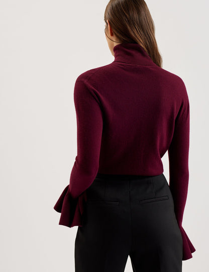 Ted Baker Tamsenn Roll Neck Wool Cashmere Jumper Women's