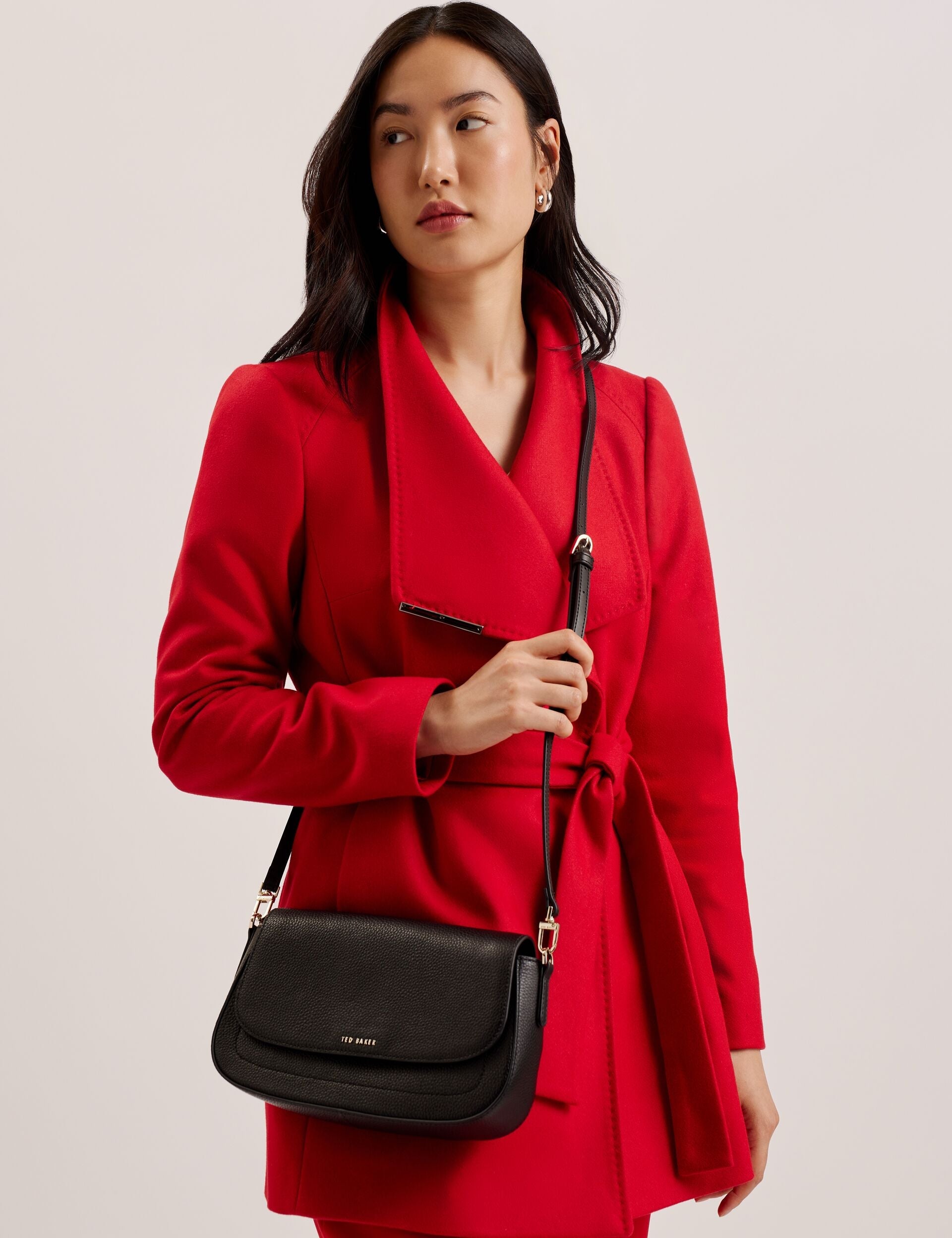 Ted Baker Darilie Leather Webbing East West Satchel Bag Women's