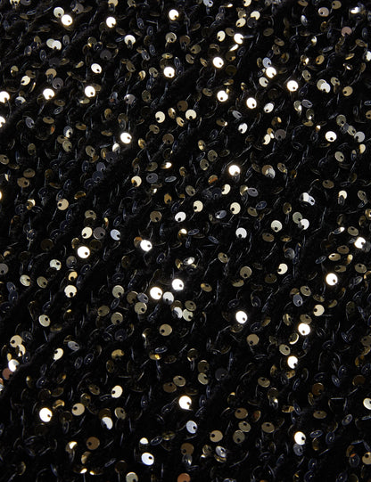 Ted Baker Audriyy Sequin Embellished Velvet Shift Dress Women's
