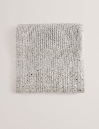 Ted Baker Keriisa Scattered Rhinestone Knitted Scarf Women's