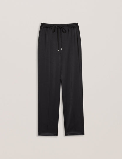 Ted Baker Natori Satin Elasticated Waist Tapered Joggers Women's