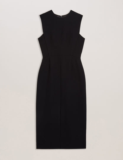 Ted Baker Manabdl Tailored Sleeveless Midi Dress With Front Split Women's