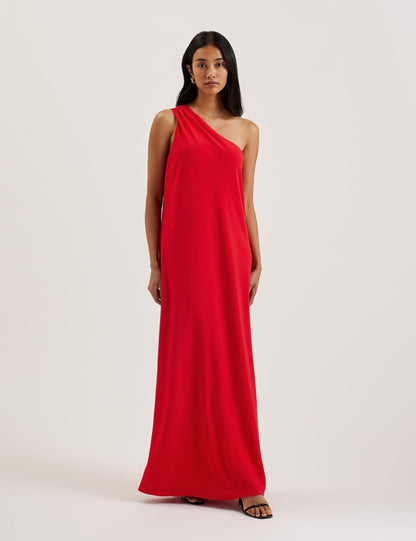 Ted Baker Aisli One Shoulder Woven Maxi Dress Women's