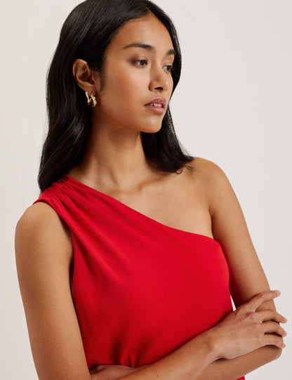 Ted Baker Aisli One Shoulder Woven Maxi Dress Women's