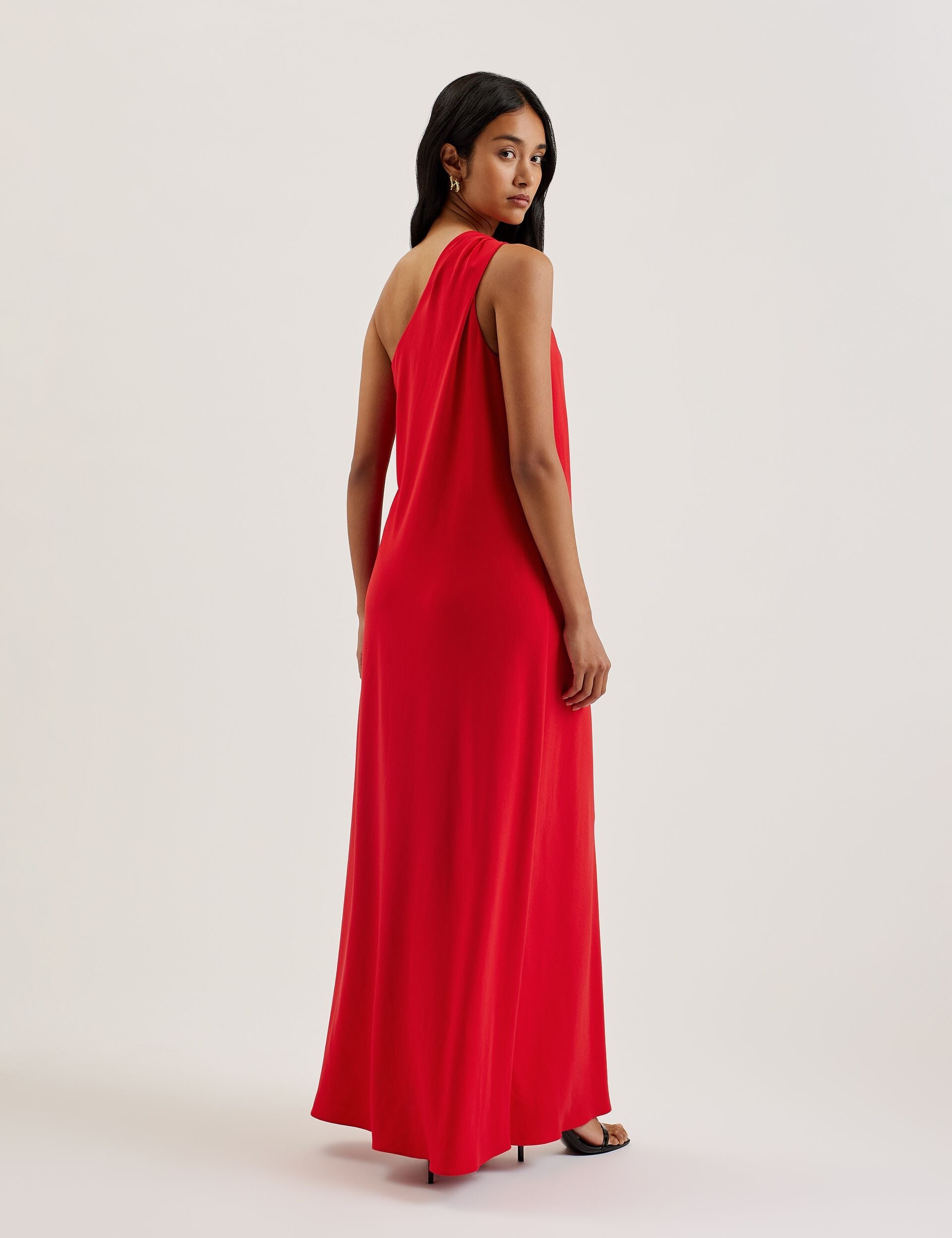 Ted Baker Aisli One Shoulder Woven Maxi Dress Women's