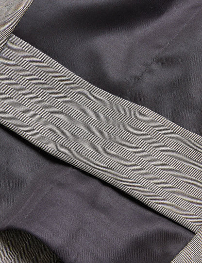 Ted Baker Koaw Herringbone Single Breasted Waistcoat Women's