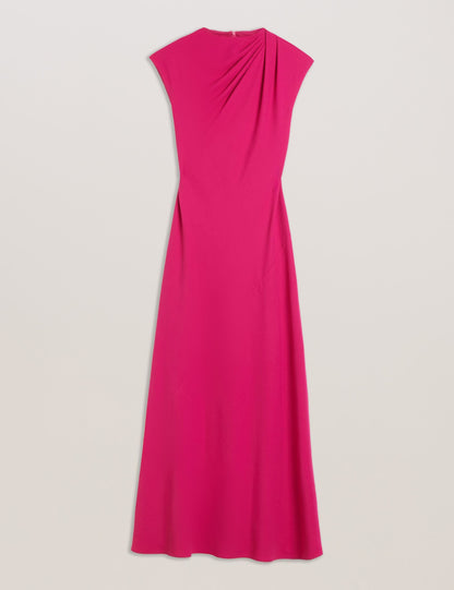Ted Baker Ereas Drape Neckline Cap Sleeve Maxi Dress Women's