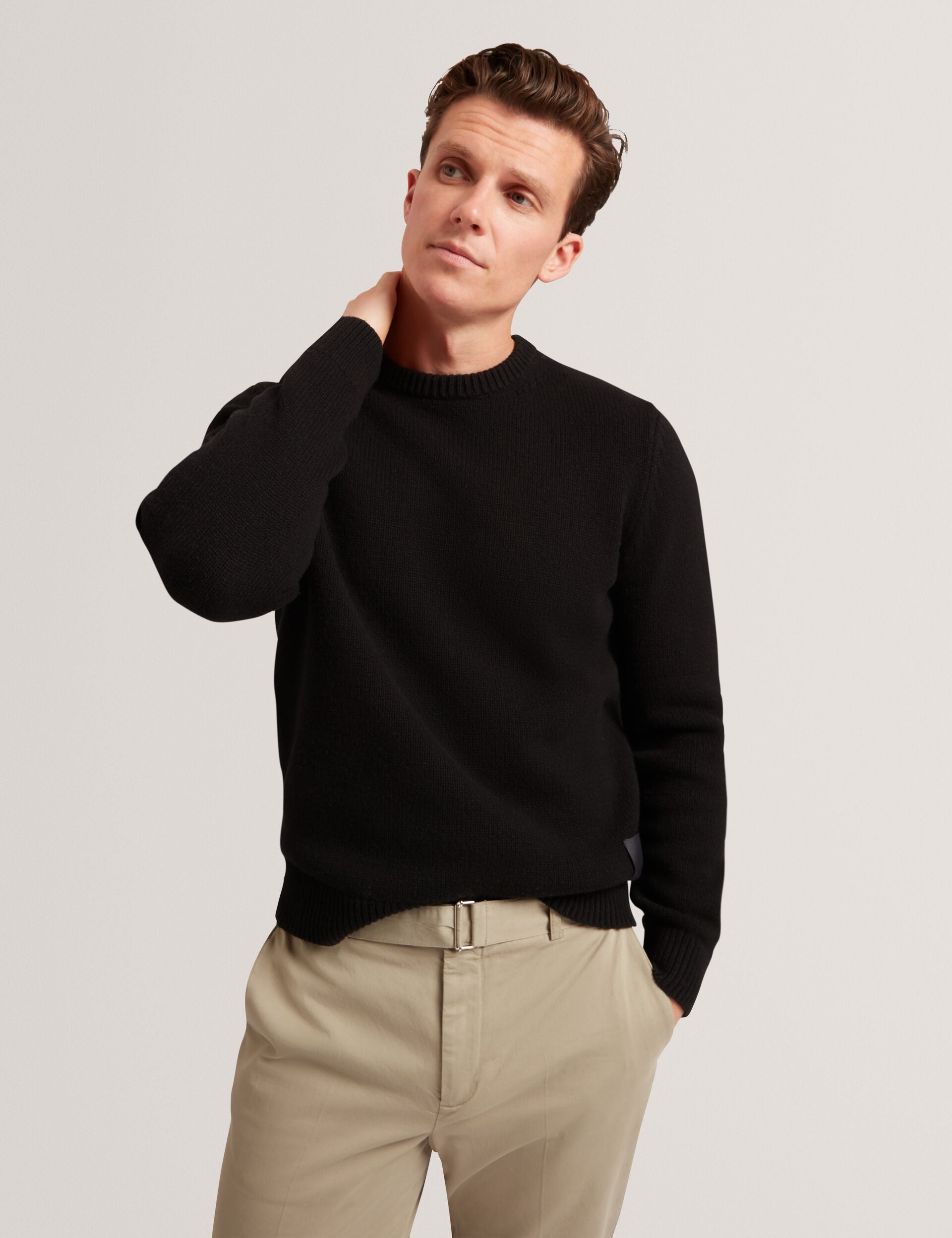Ted Baker Rost Chunky Knit Crew Neck Jumper