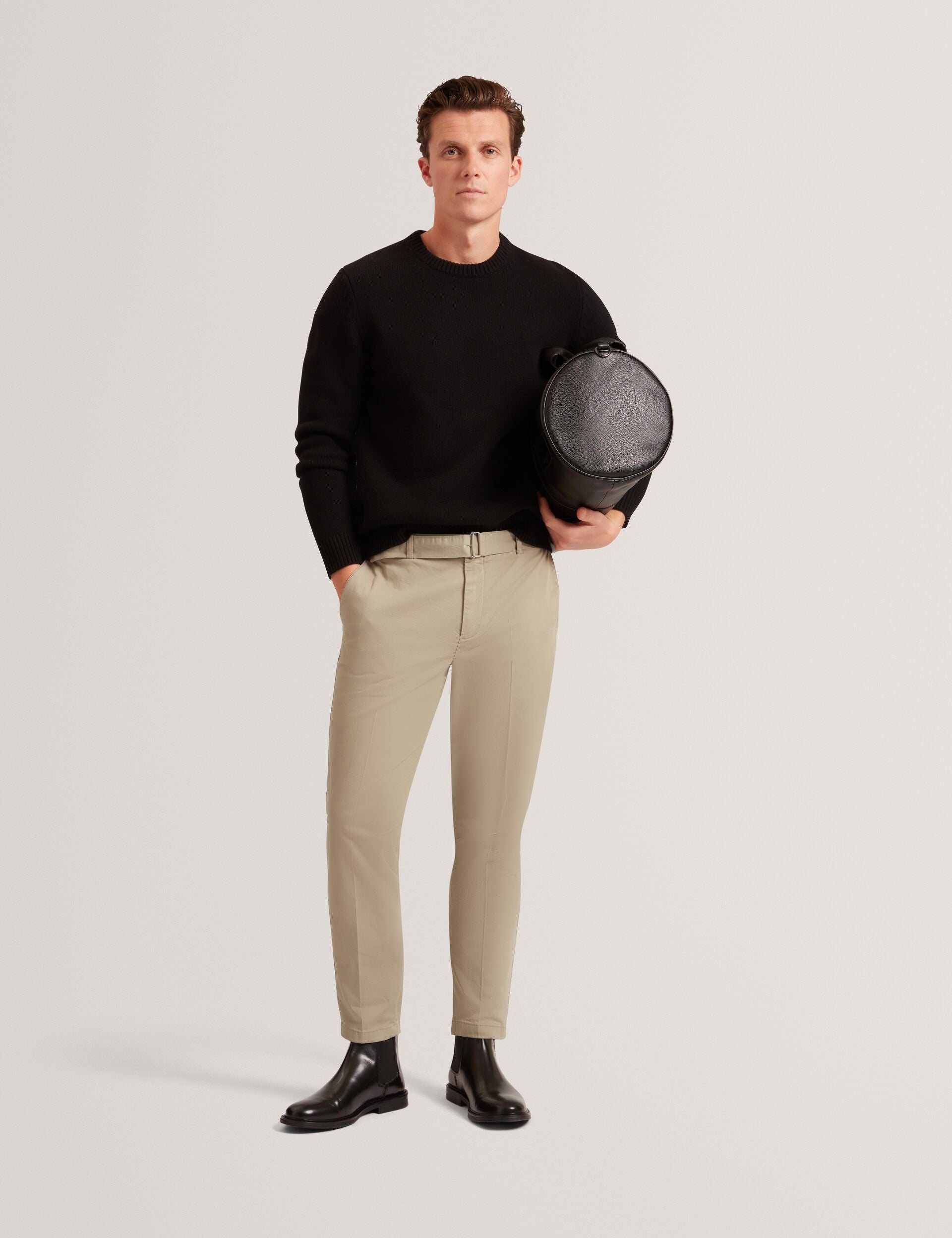 Ted Baker Rost Chunky Knit Crew Neck Jumper