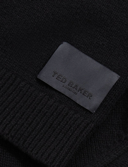 Ted Baker Kins Wool Rich Knit Long Sleeve Hoodie