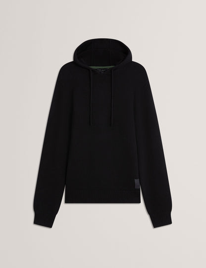 Ted Baker Kins Wool Rich Knit Long Sleeve Hoodie