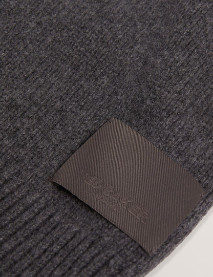 Ted Baker Kins Wool Rich Knit Long Sleeve Hoodie