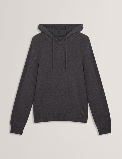 Ted Baker Kins Wool Rich Knit Long Sleeve Hoodie