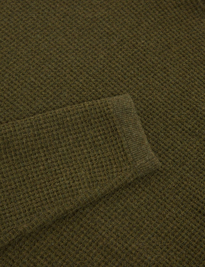 Ted Baker Clacx Waffle Knit Crew Neck Jumper