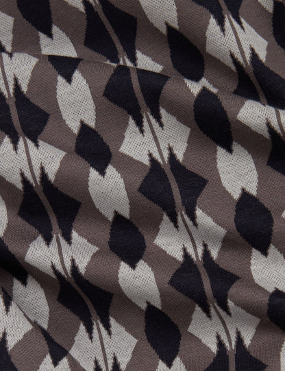 Ted Baker Joaa Argyle Stripe Jacquard Knit Tshirt