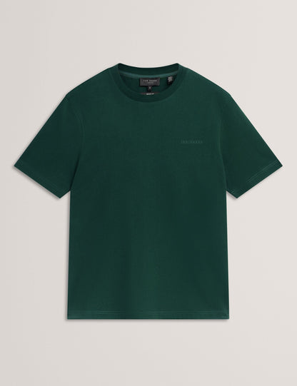 Ted Baker Lierts Branded Honeycomb Trim Tshirt
