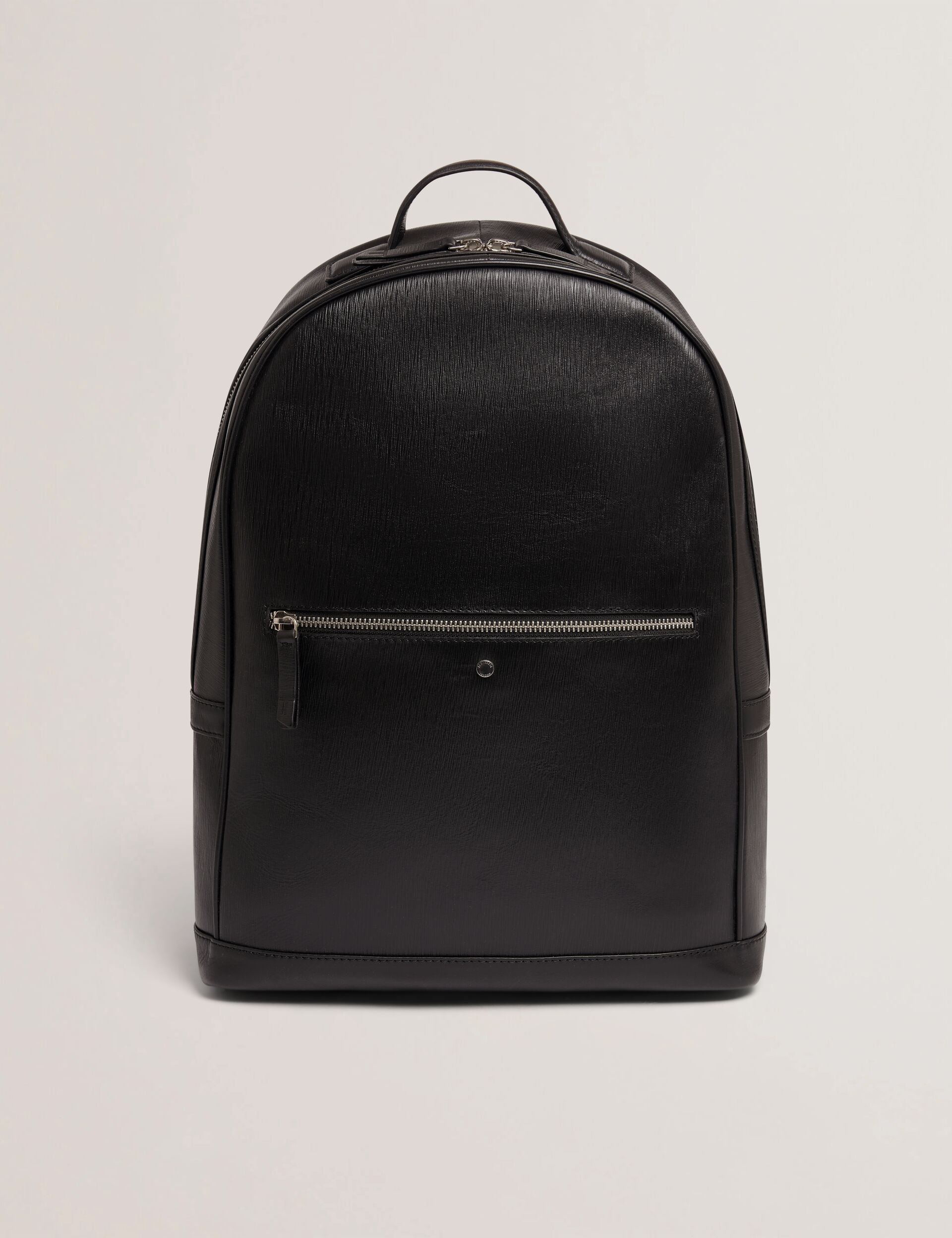 Ted Baker Bailor Bark Grained Leather Large Backpack