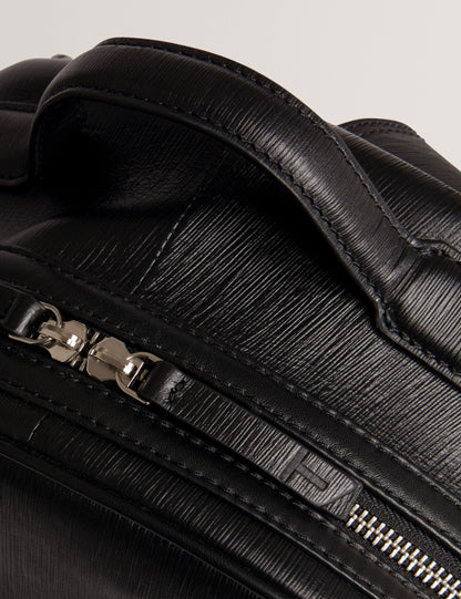 Ted Baker Bailor Bark Grained Leather Large Backpack