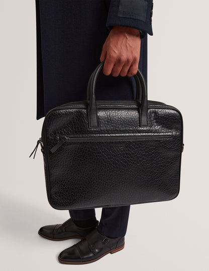 Ted Baker Pedrro 15Inch Pebbled Faux Leather Laptop Bag