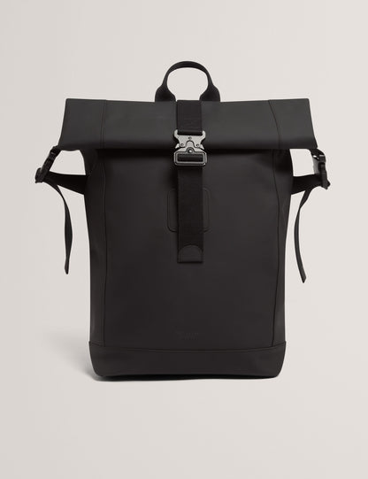 Ted Baker Rivers Rubberised Pu Roll Top Backpack