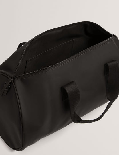 Ted Baker Ryland Rubberised Pu Barrel Holdall Bag