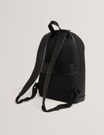 Ted Baker Waliis Striped Woven Texture Pu Backpack