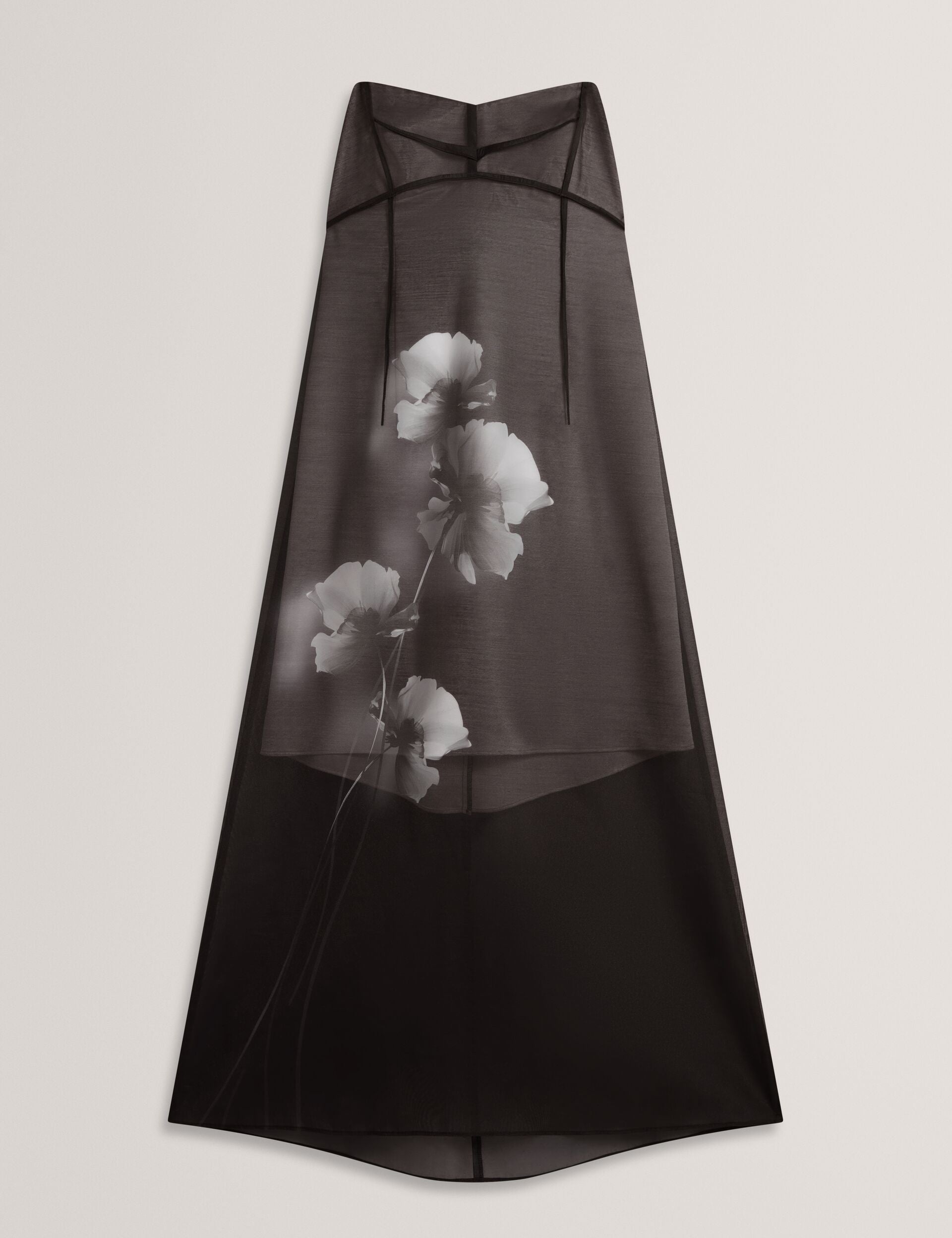Ted Baker Florza Floral Graphic Sleeveless Organza Midi Dress Women's –  Kicks Machine