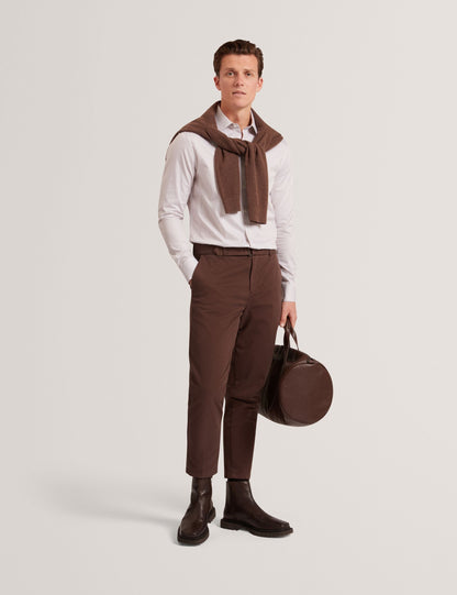 Ted Baker Sohoe Striped Cotton Long Sleeve Shirt