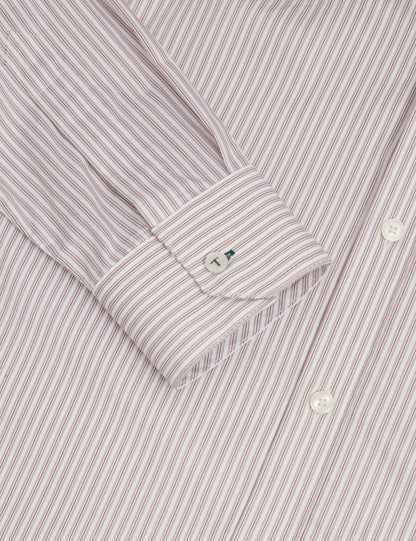 Ted Baker Sohoe Striped Cotton Long Sleeve Shirt