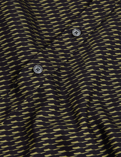 Ted Baker Kristov Dash Print Cotton Long Sleeve Shirt