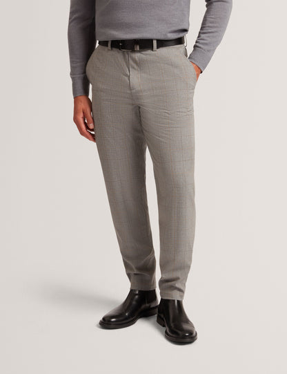 Ted Baker Nathain Glen Check Pleat Front Trousers
