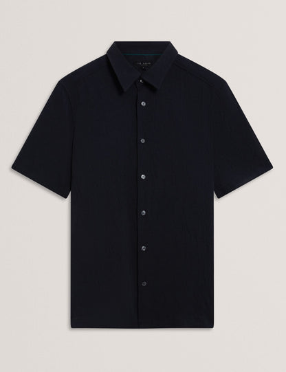 Ted Baker Chipi Relaxed Fit Jacquard Texture Shirt