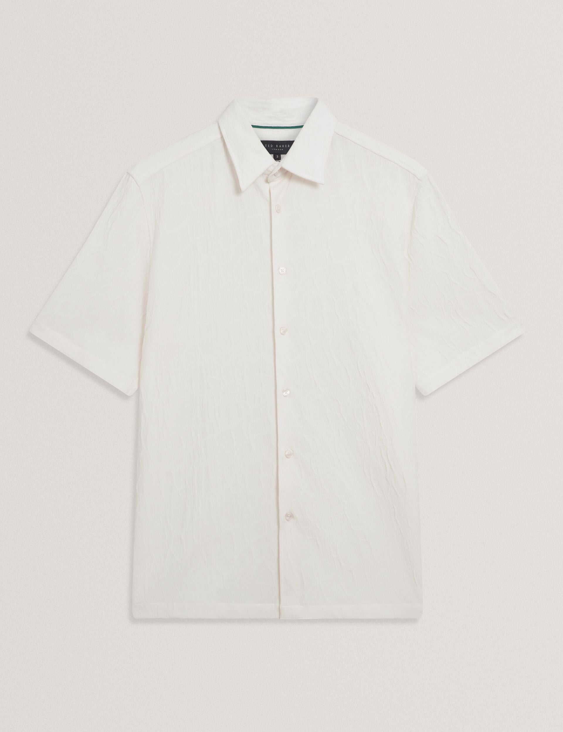 Ted Baker Chipi Relaxed Fit Jacquard Texture Shirt